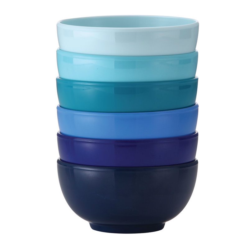 Ensemble de 6 petits bols 6 pièces - nuances de bleu
