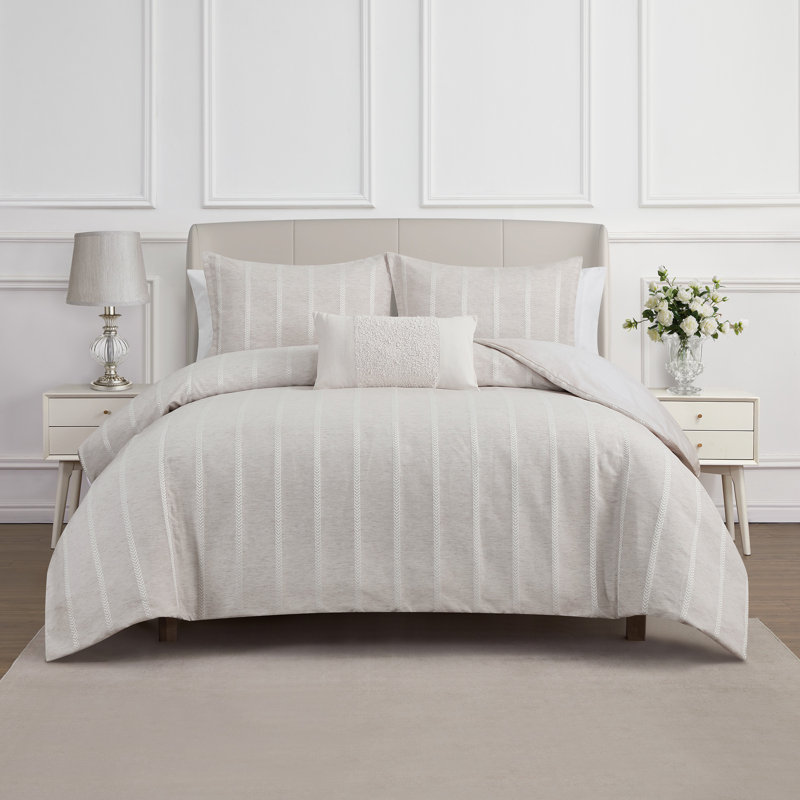 Demeter 3pc King Comforter Set, King Comforter + 2 Shams