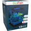 Aquarium Betta 1,5 gallons, installation et entretien faciles, réservoir de démarrage parfait, noir / transparent
