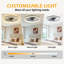 Modern Dimmable LED Ceiling Fan With Lights & Remote Control – Quiet, Safe, And Easy Installation For Bedrooms