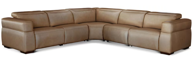 Matteo Chaise Recliner, Left Hand Facing, LE0604 Genuine Leather