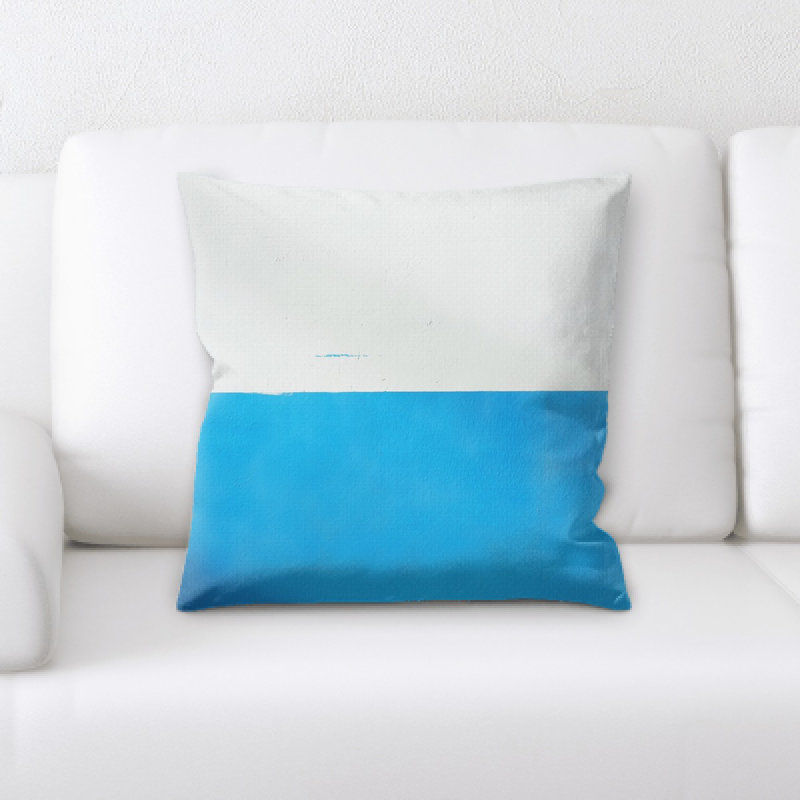 Minimalism Microsuede Reversible Throw Pillow