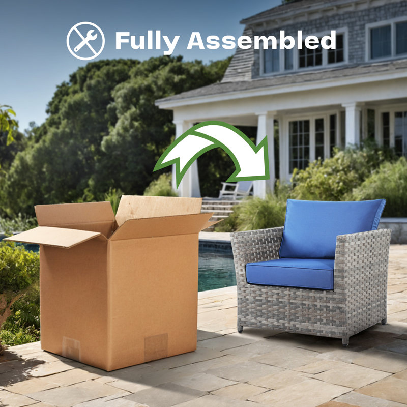 Ensemble de mobilier d'extérieur pour 10 personnes, ensemble de conversation modulaire en rotin d'osier avec coussins, ensemble de conversation pour canapé toutes saisons avec foyer et table de jardin