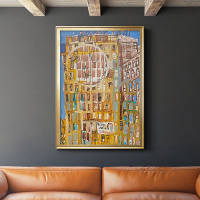 Bandaloo II, reproduction encadrée de qualité supérieure - prête à être accrochée