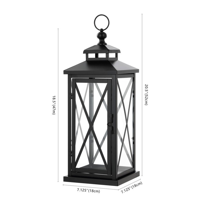 Accessoire de lanterne d'extérieur Lirio, H 20,5 po x l 7,13 po x P 7,13 po