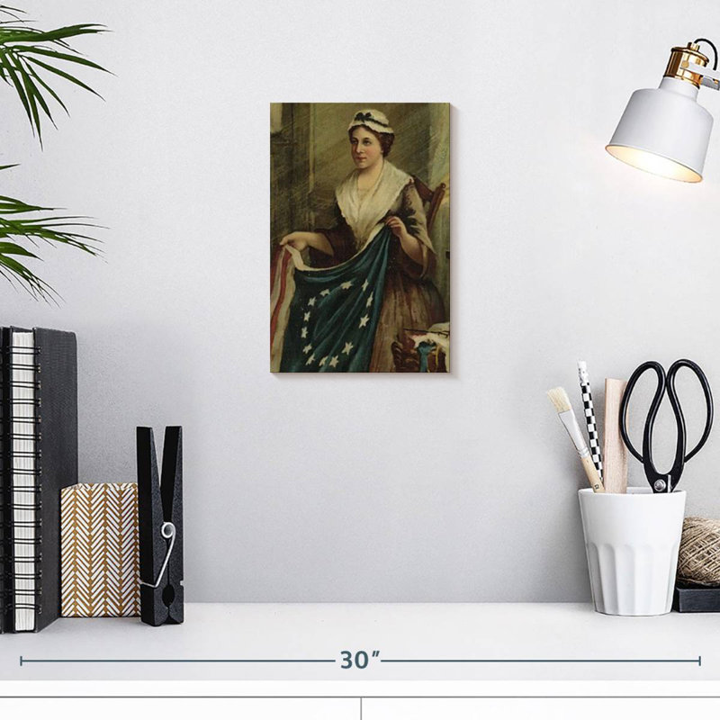 Leisha Betsy Ross, 12" H x 8" W
