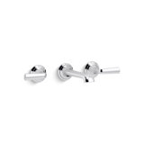 Script™ Wall-Mount Sink Faucet, Lever Handles