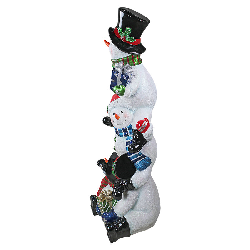 SnowBro's Illuminated Snowman Holiday Statue