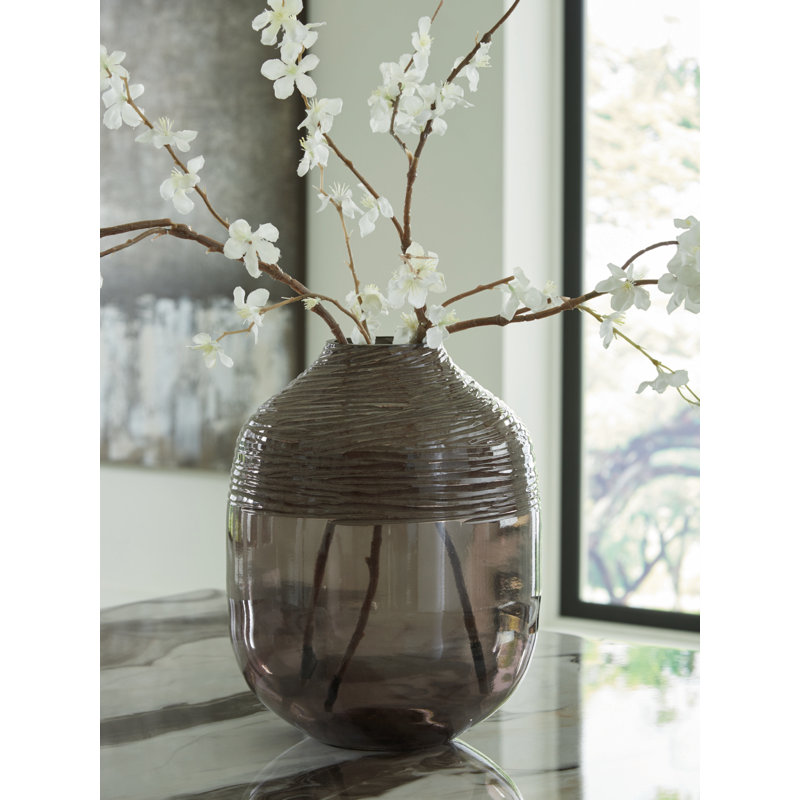 Naytasha Vase, 11.5" H x 9.5" W x 9.5" D
