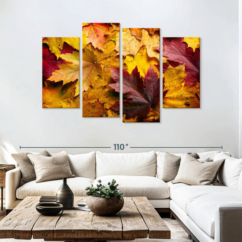 Alvord Fall Leaves, 54" H x 84" W