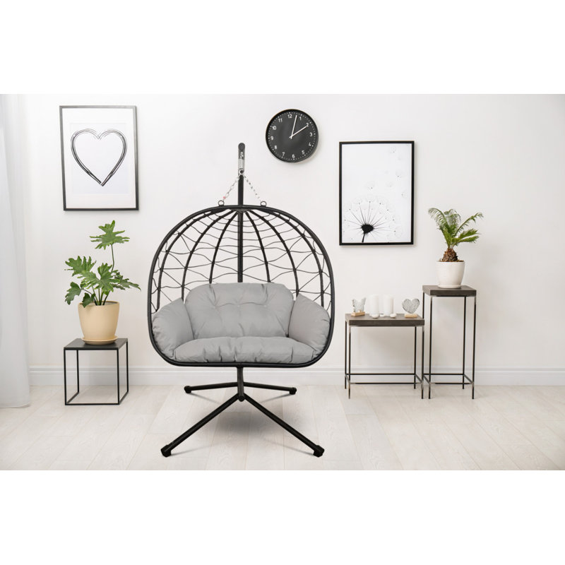 Colin Rattan Swing Chair, 205cm H x 125cm W x 120cm D