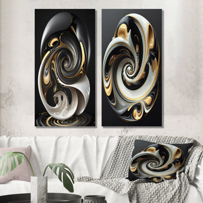 «Vitrail blanc liquide», 2 pièces sur toile