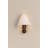 Candice 8" 1-Light Wood Empire Wall Sconce