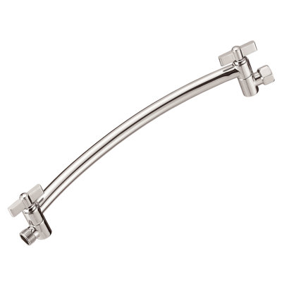 13" Curved Adjustable Shower Arm