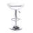 Swivel Adjustable Height Counter Stool with Metal Frame-795627614