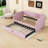Twin Upholstered Daybed with Lift-Up Trundle Bed-464305996