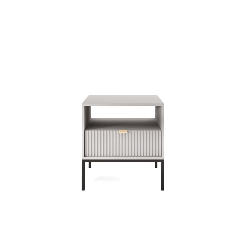 Easley End Table, Light Grey