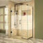 Cabine de douche rectangulaire sans cadre l 40 po x P 30,4 po x H 72 po Unidoor Plus-820958719