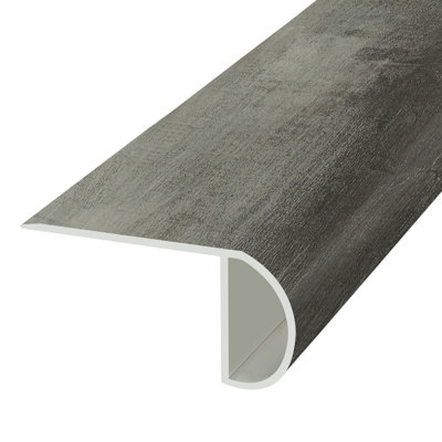 Plastic 2.23'' W x 94'' L Stair Nose