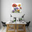 Fleurs, impression sur toile tendue-23604754