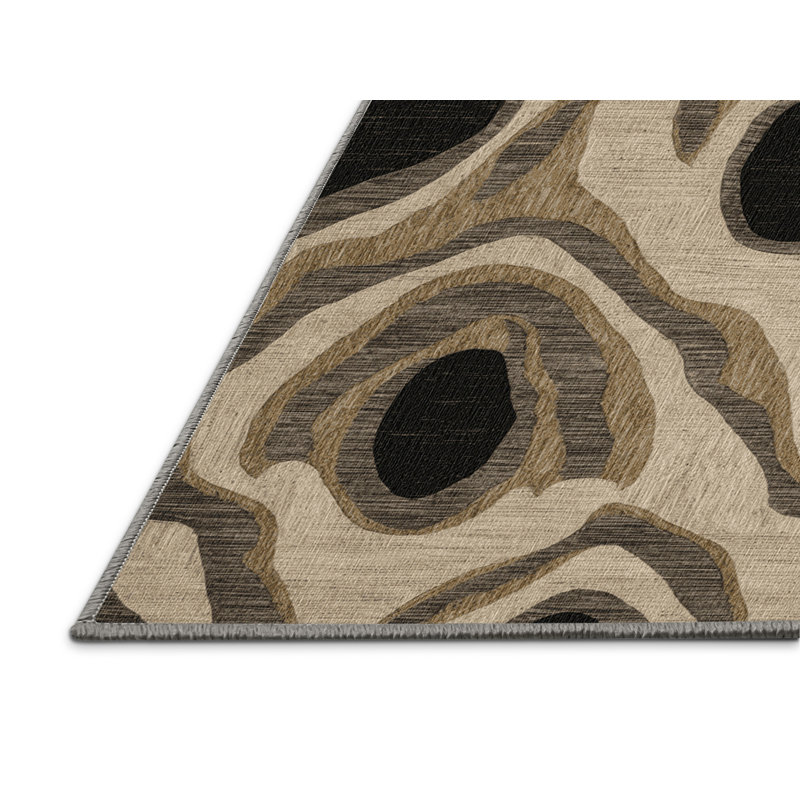  Tapis hawaïen lavable, Rond 8 pi