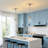 Cylon 1 - Light 5.5'' Seeded Glass Cylinder Pendant For Kitchen Island-54142999