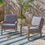 Chaises de patio à cadre en bois-1840711753