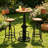 Gatti 2 - Person Pine Solid Wood Top Four Leg Dining Set-122664962