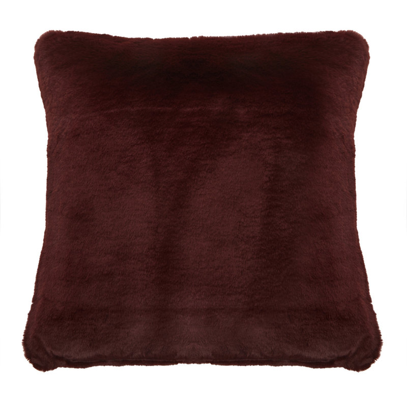 Aizley Square Cushion, Red Wine