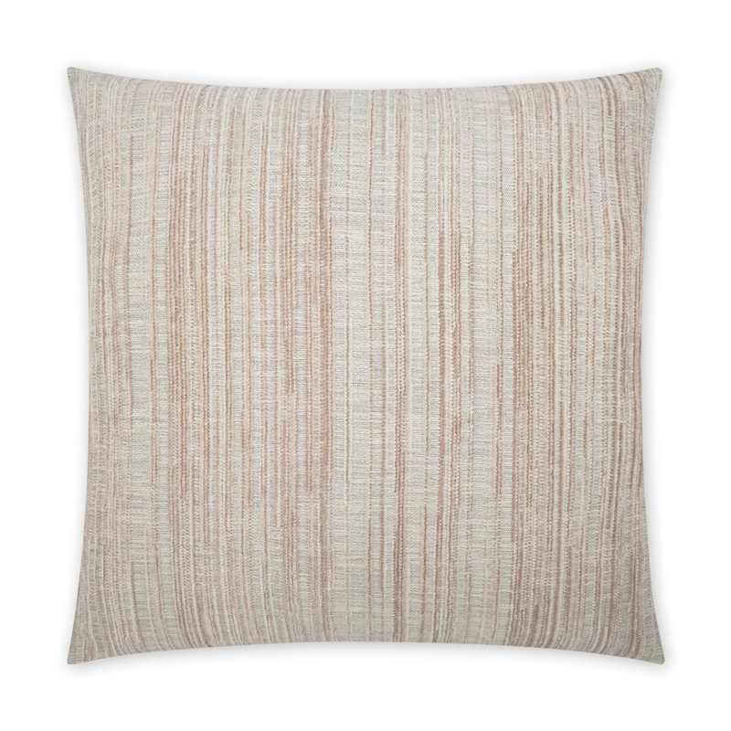 Coussin décoratif Julep, Rosé, Carré 36 po