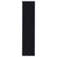 Tour média Winie avec tablettes ouvertes et armoire, bois noir 71 po