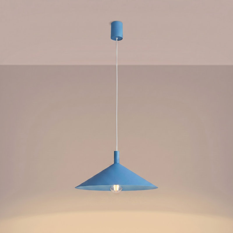 Pendant lamp NOX 25 white, 40x40x135 cm, Light Blue