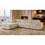 Canapé et chaise modulaire réversible de 138 po de largeur Aprea-1337005375