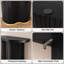 57'' Console Table With Tambour Design, Extra Long Sofa Table For Hallway, Entryway, Living Room-886477273