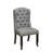 Rustic Style 2Pc Side Chair Button Tufted Nailhead Trim Wing Back Antique Dining Room-808432364