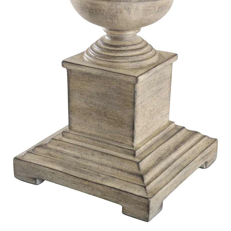 Chilhowie Table Lamp, Off White, Heathered Taupe
