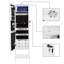 Dario Freestanding Jewelry Armoire