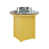Hammered Top Bronze with Sunburst Yellow Base selected