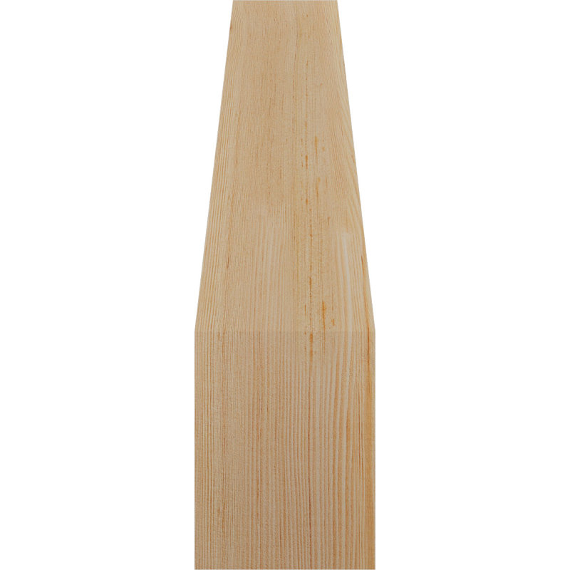 Attelle de genou olympique, Sapin de Douglas, H 22 po x l 5,5 po x P 18 po, Attelle lisse