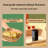 100 Pcs Square Air Fryer Paper Liners-113910211