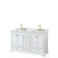 Ensemble de meuble-lavabo double 60 po Deborah-97760619-97760647-97760621