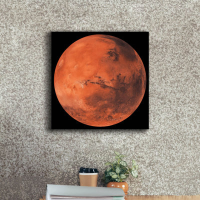 Planète Mars sur toile
