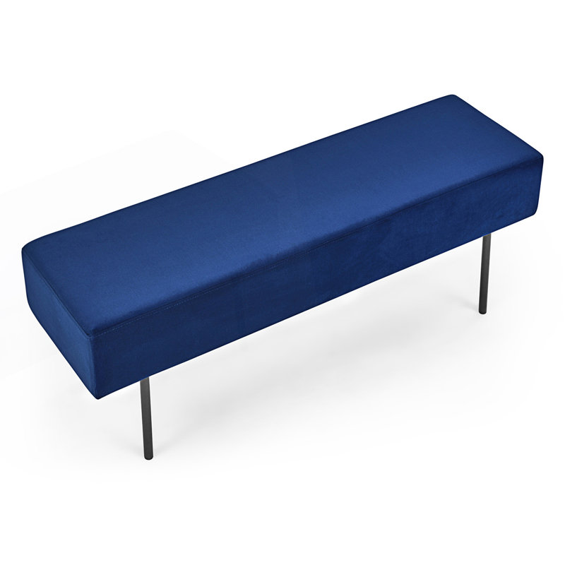 Banc rembourré de chambre de style contemporain