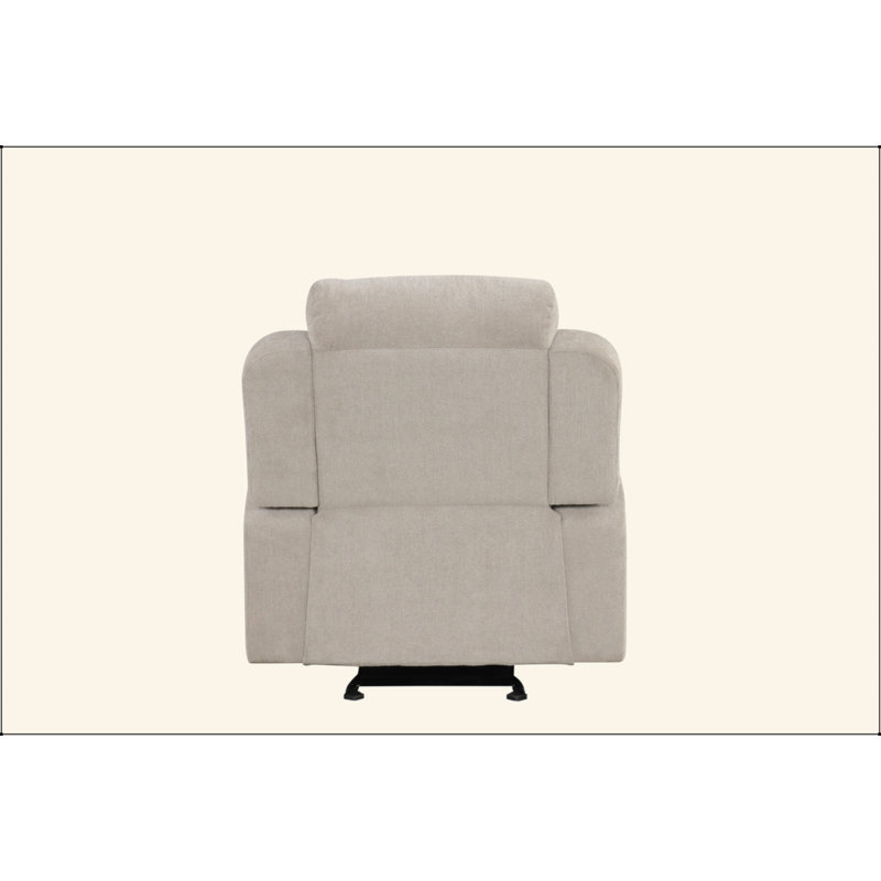 Chenille Motion Glider Recliner