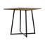 Metal Base Dining Table