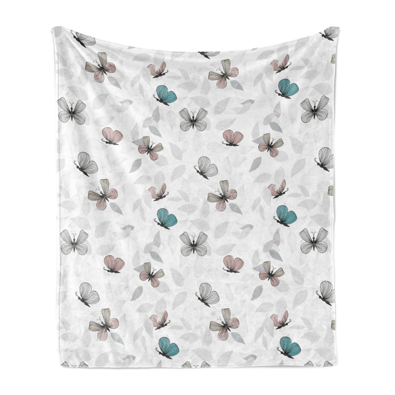 Hand Woven Throw Blanket, 50" W x 70" L