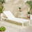 Caggiano Outdoor Metal Chaise Lounge-110810122-120959062