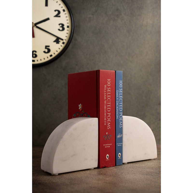Matheson Marble Bookends
