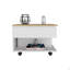 Table basse à plateau relevable Mercuri, roulettes