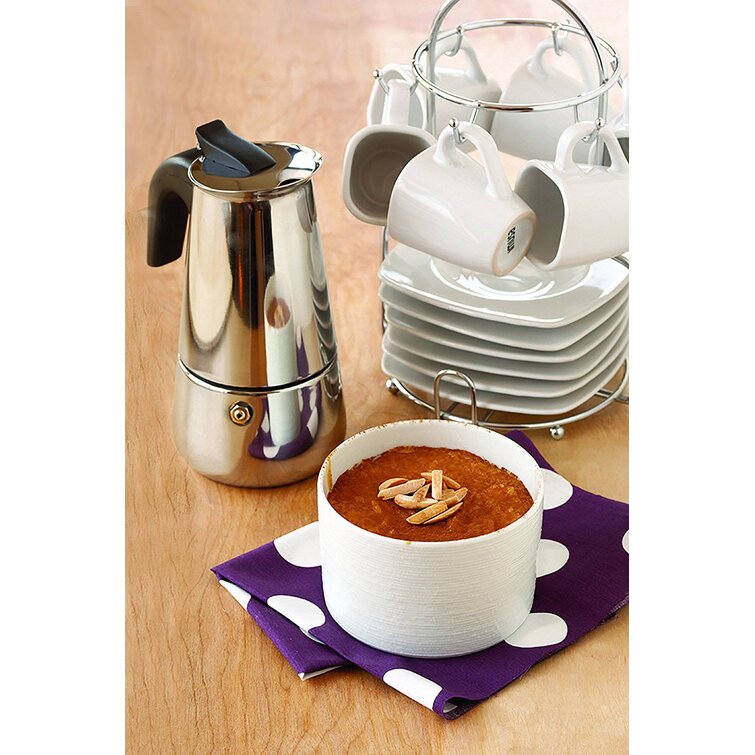 IMUSA B120-22062m 6-Cup Stainless Steel Espresso Coffeemaker